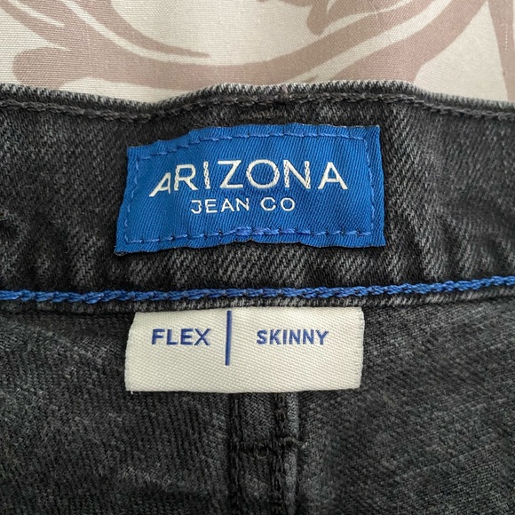 Mens Arizona Jean Company Dark Denim Jeans - Picture 3 of 4